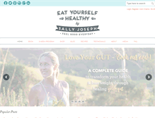 Tablet Screenshot of eatyourselfhealthy.com